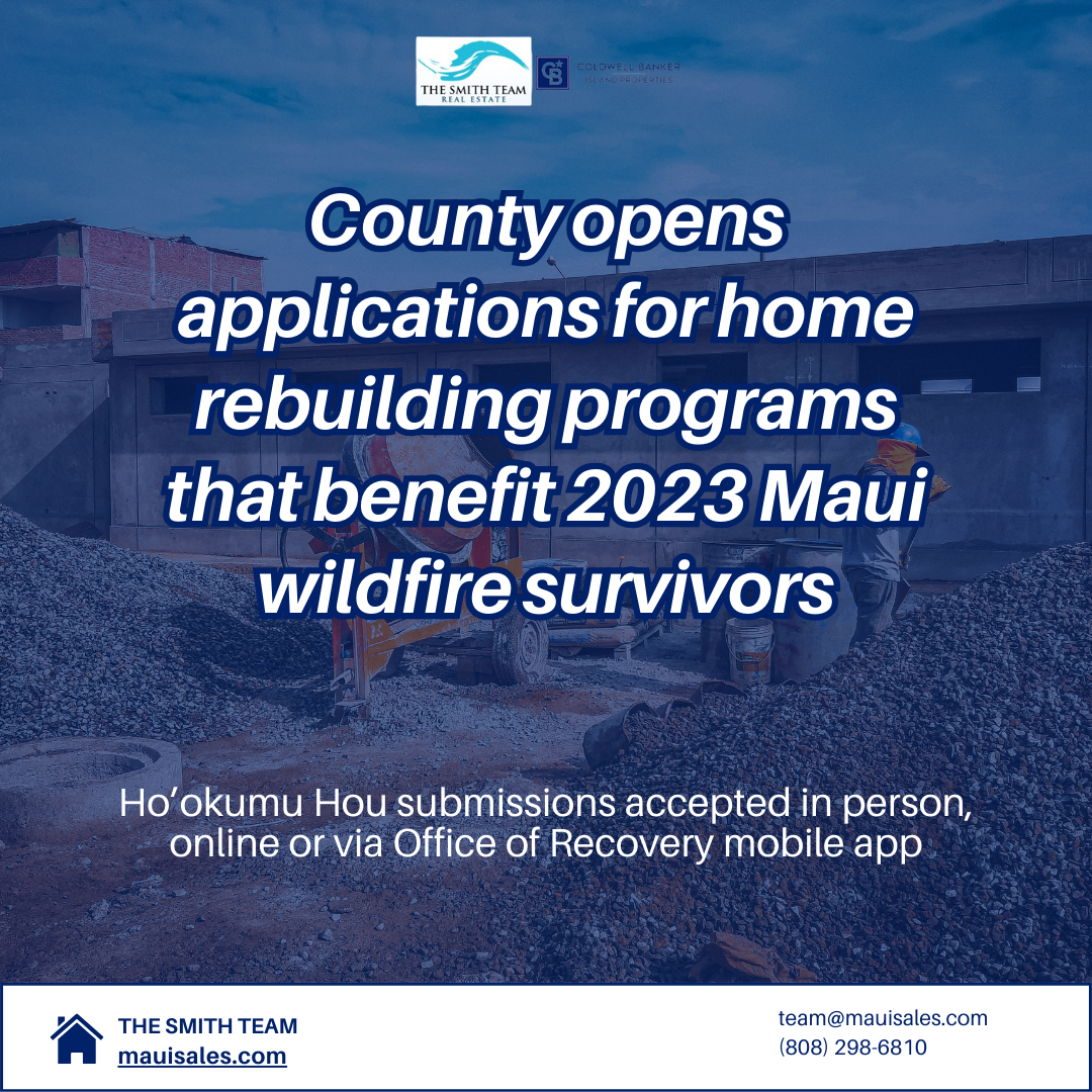 ​Maui Countys First Time Homebuyer Opportunity Program