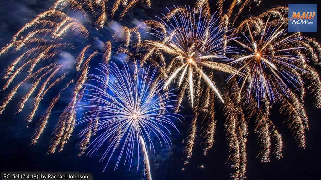 New Years Eve Fireworks in Maui County