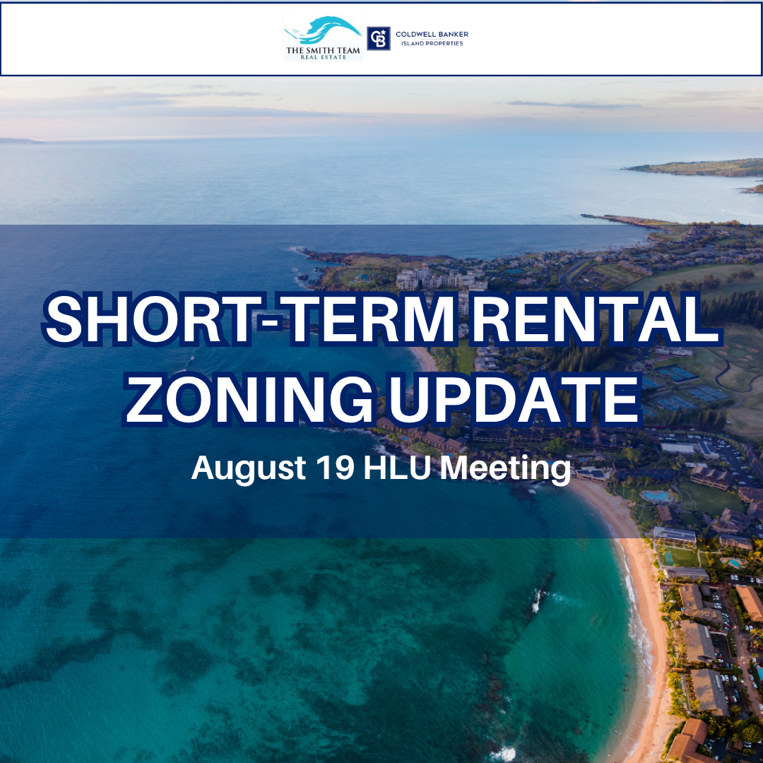 Short Term Rental Zoning Update 